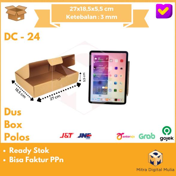 

Kardus Dus Polos DC-24 Diecut 27 x 18.5 x5.5 Box Makanan / Hampers