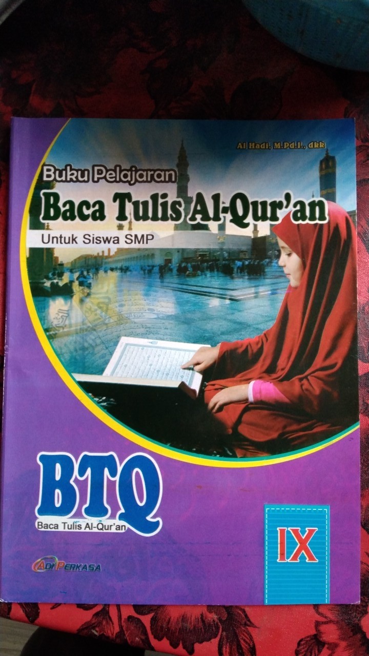 Buku Btq Baca Tulis Al Quran Adi Perkasa Untuk Smp Kelas 9 Shopee Indonesia