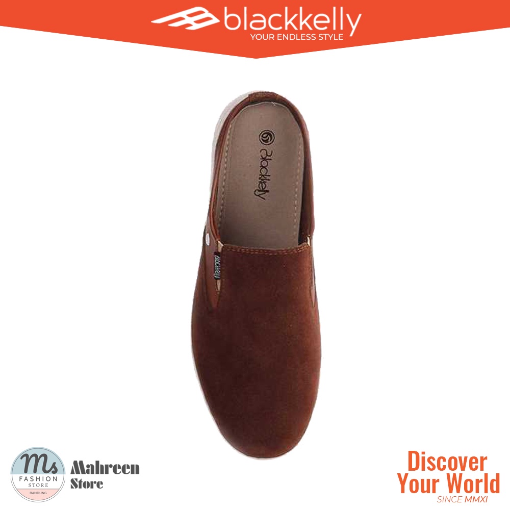 Sepatu Sandal Bustong Slip On Slop Casual Pria Original Blackkelly | BCL 155