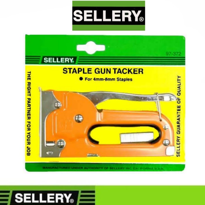 

SELLERY Staple Gun Tacker Staples Tembak/Stepler Tangan 4mm-8mm 97-372