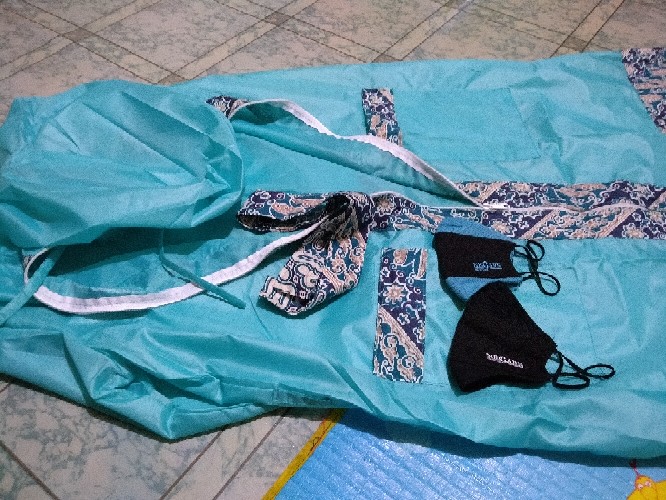 (ready Stock) Jaket Pelindung Diri Jpd Dress Batik