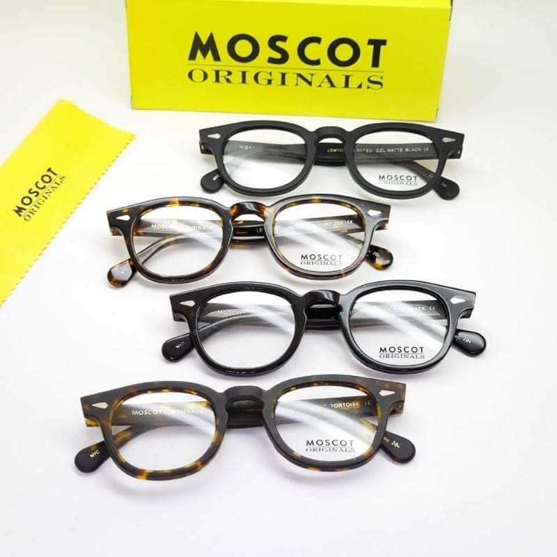 Kacamata Moscot Lemtosh Original | Paket USA + Lensa Minus Antiradiasi Lensa Photocromic bluecromic