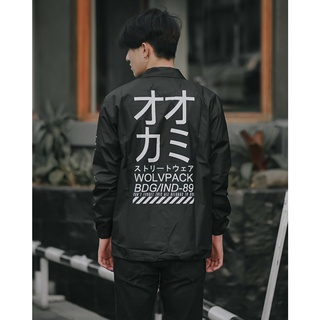 Jaket parasut pria Coach Terbaru Original WOLF Tulisan Jaket parasut pria Coach Terbaru Original WOLF Tulisan