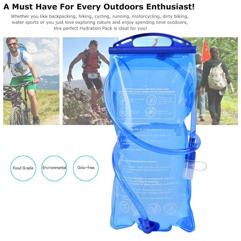 Water Reservoir Bladder Hydration Pack Storage - Kantong Air Untuk Olahraga