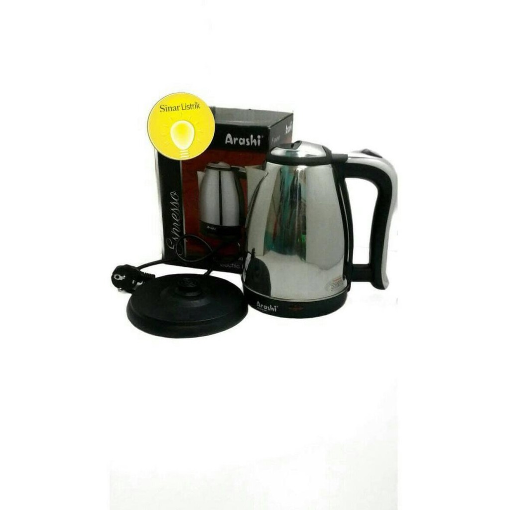 Teko Listrik / Ketel Listrik / Ceret Listrik Arashi 1.8Liter Best Quality