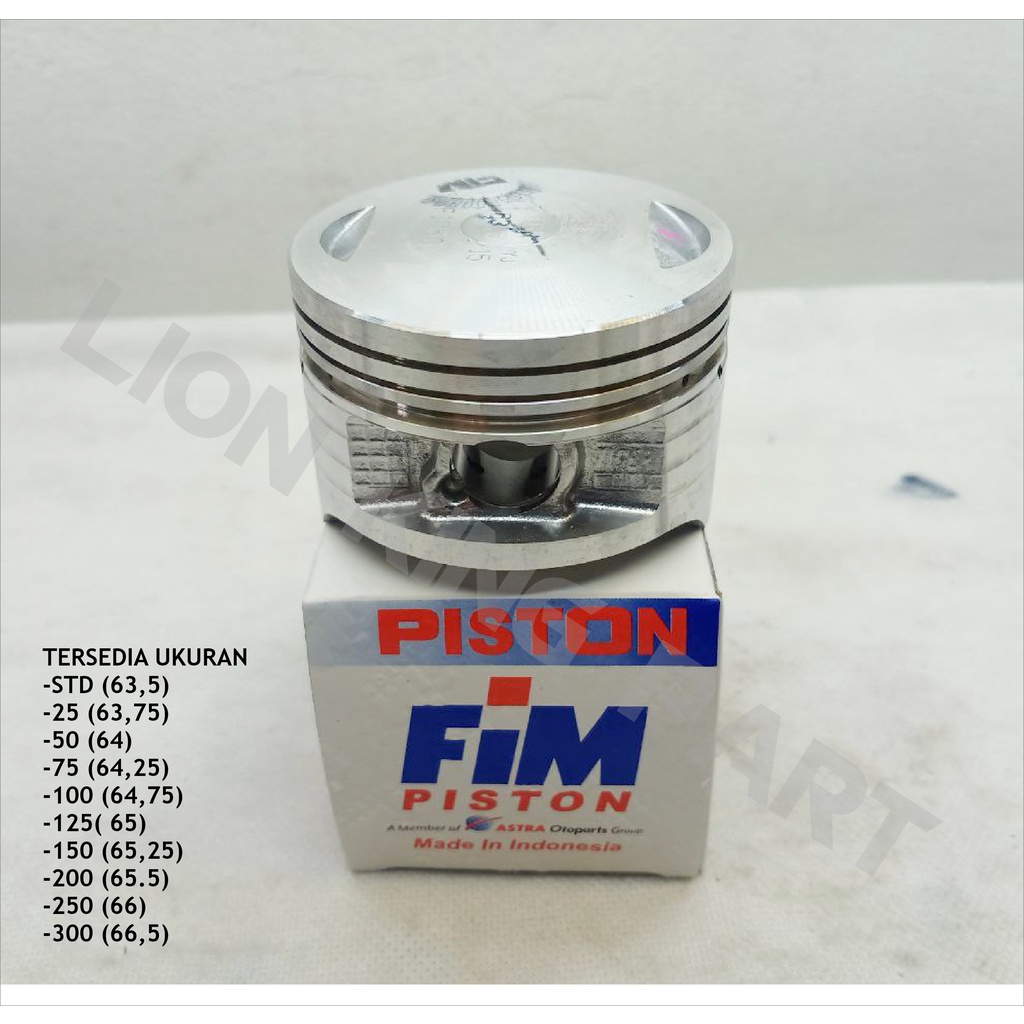 PISTON KIT TIGER FIM50 FIM 50 PIN 15-1