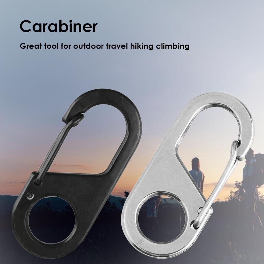 AUGUSTINA Carabiner Kait Mini Kecil Alat Survival Pembuka Pengunci Multi Tool