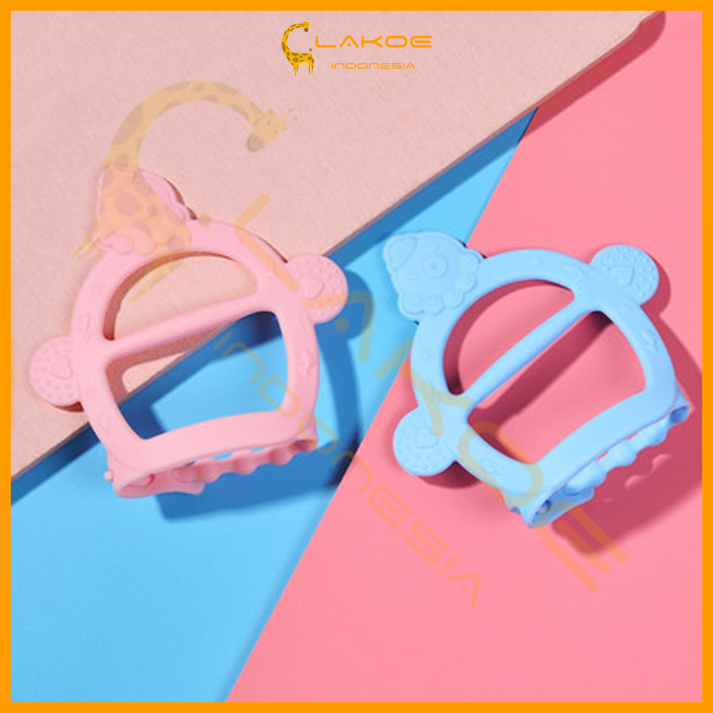 LAKOE Teether bayi  Teether Gelang Gigitan  Bayi  Bentuk 