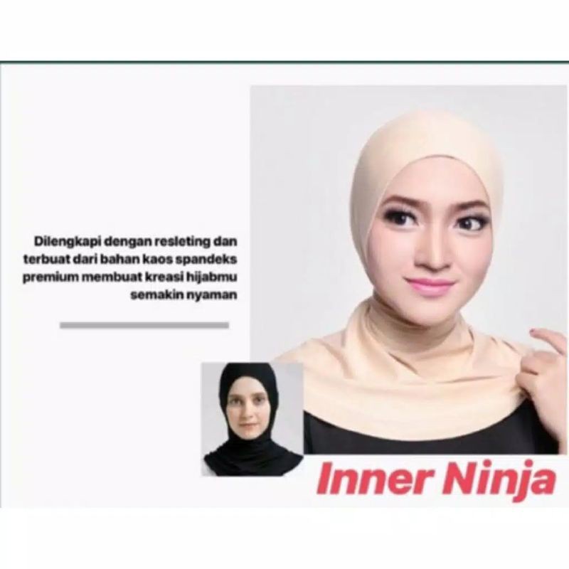 ciput ninja resleting / inner ninja premium