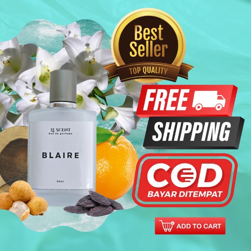 Parfum LE SCENT BLAIRE Parfum Pria Parfum Tahan Lama Parfum Badan Parfum Harum