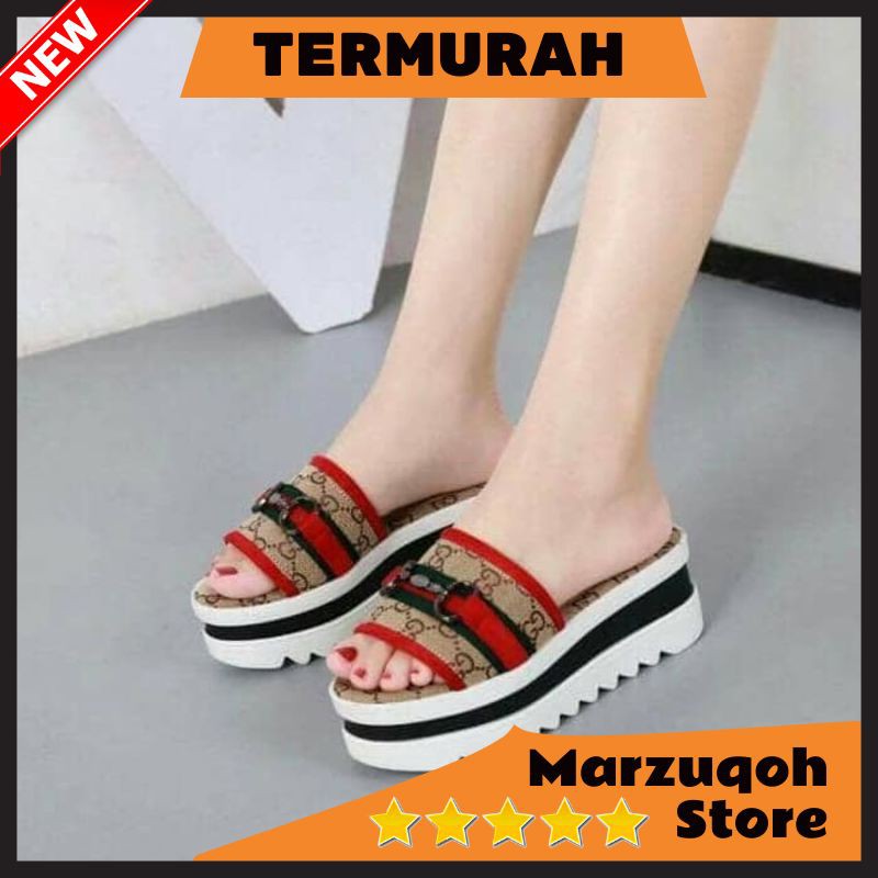 Sandal wedges  Sandal Wanita  Wedges | Wedges Wanita | Wedges Tali | Sandal Wedges Wanita Slop SDW25