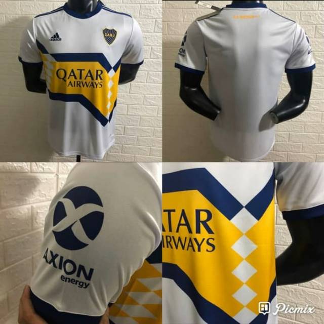 JERSEY BOLA / FUTSAL BOCA JUNIOR AWAY 2020 / 2021 GRADE ORI IMPORT