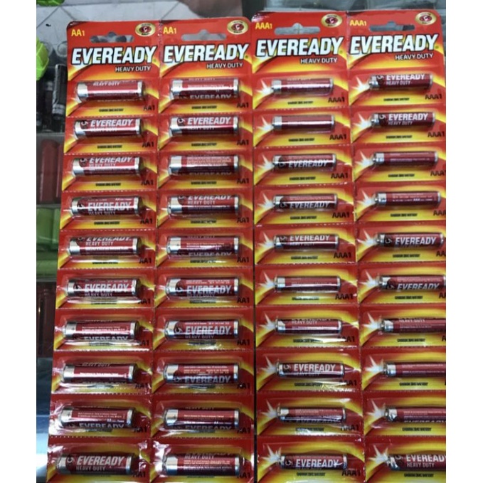 Baterai Eveready AA - AAA