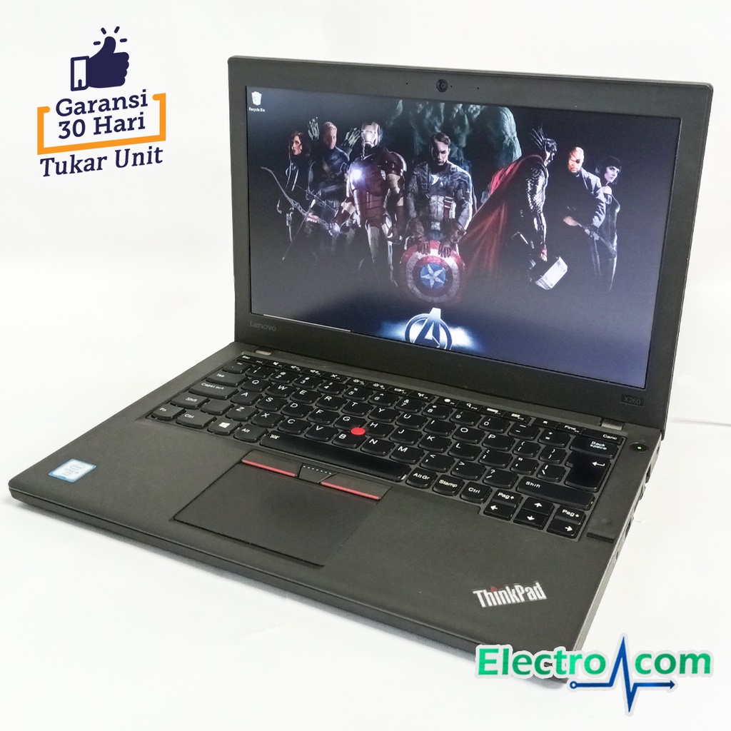 Laptop Lenovo Thinkpad X260 Intel Core i5 Gen6 Ram 16GB SSD 512GB Mulus LIKE NEW