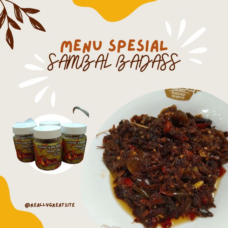 

Oseng Ikan Peda Best Seller PERTAMA di Indonesia