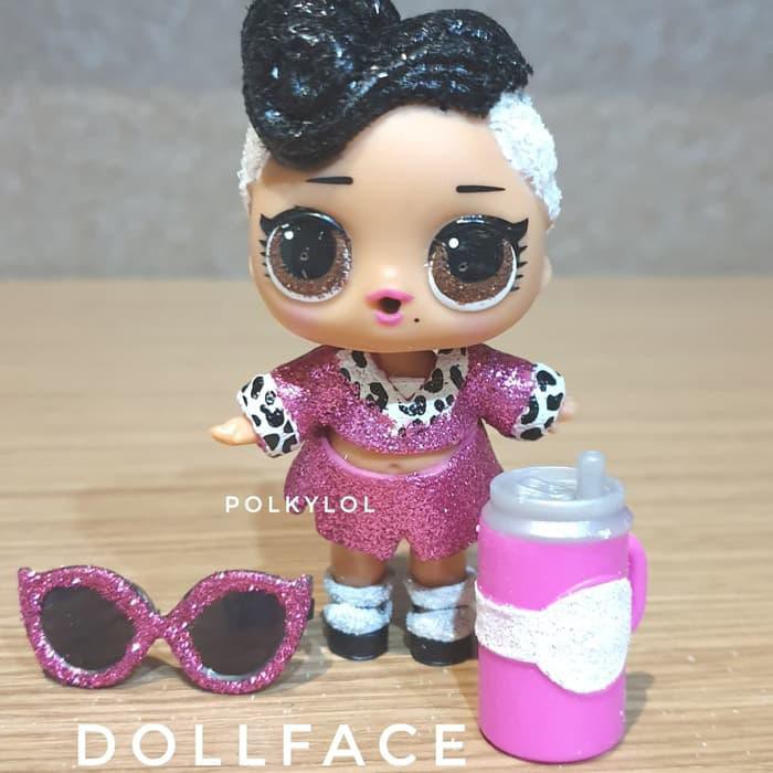 lol surprise bling series dollface