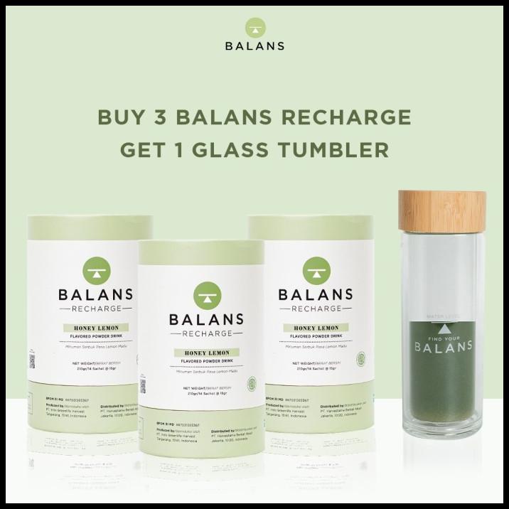 

Balans Bundling Recharge Buy 3 Get Exclusive Tumbler | Fiber Drink