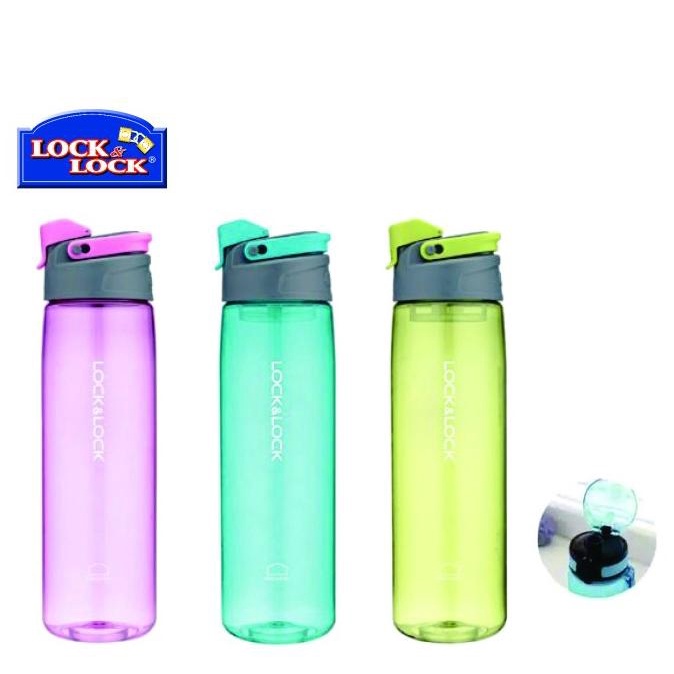 Lock & Lock n Lock HLC950 950 ml Easy Stopper Bottle Pink/Blue/Green