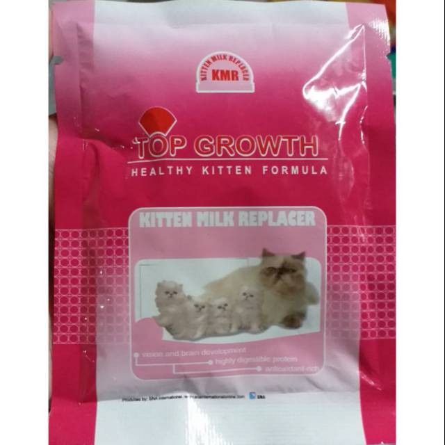 Susu Pengganti Asi untuk Kucing TOP GROWTH KITTEN MILK Sachet 30g