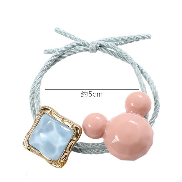 Ikat Rambut Korea Wanita MICKEY Crystal Women Hair Band