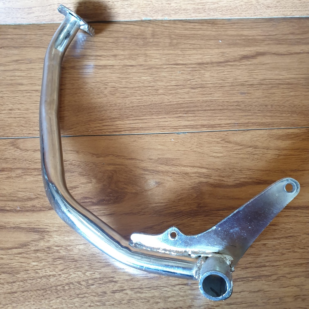 PEDAL REM KAKI JUPITER MX NEW PEDAL REM BELAKANG MX NEW DOUBLE DICS besi crome tebal