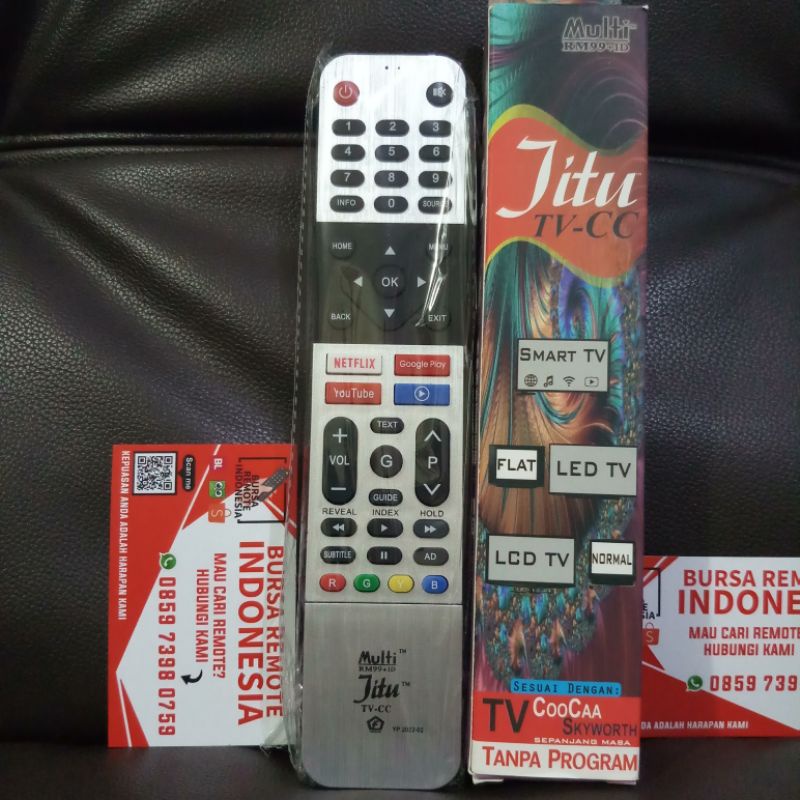 Remote Multi Jitu TV CooCaa | Skyworth