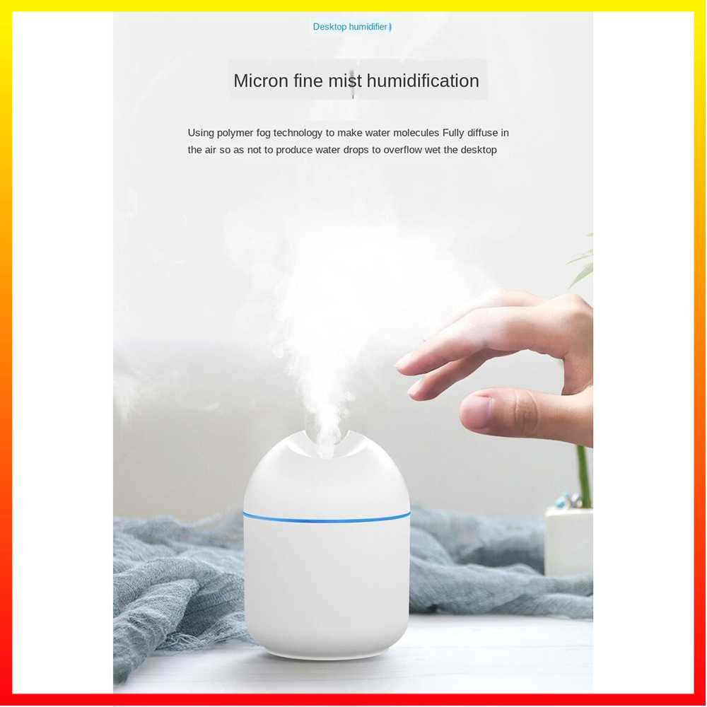 Air Humidifier Tenaga USB Lampu RGB Aromatherapy Hydrating Sprayer 250ml CHUBAN - 7RHXKVWH