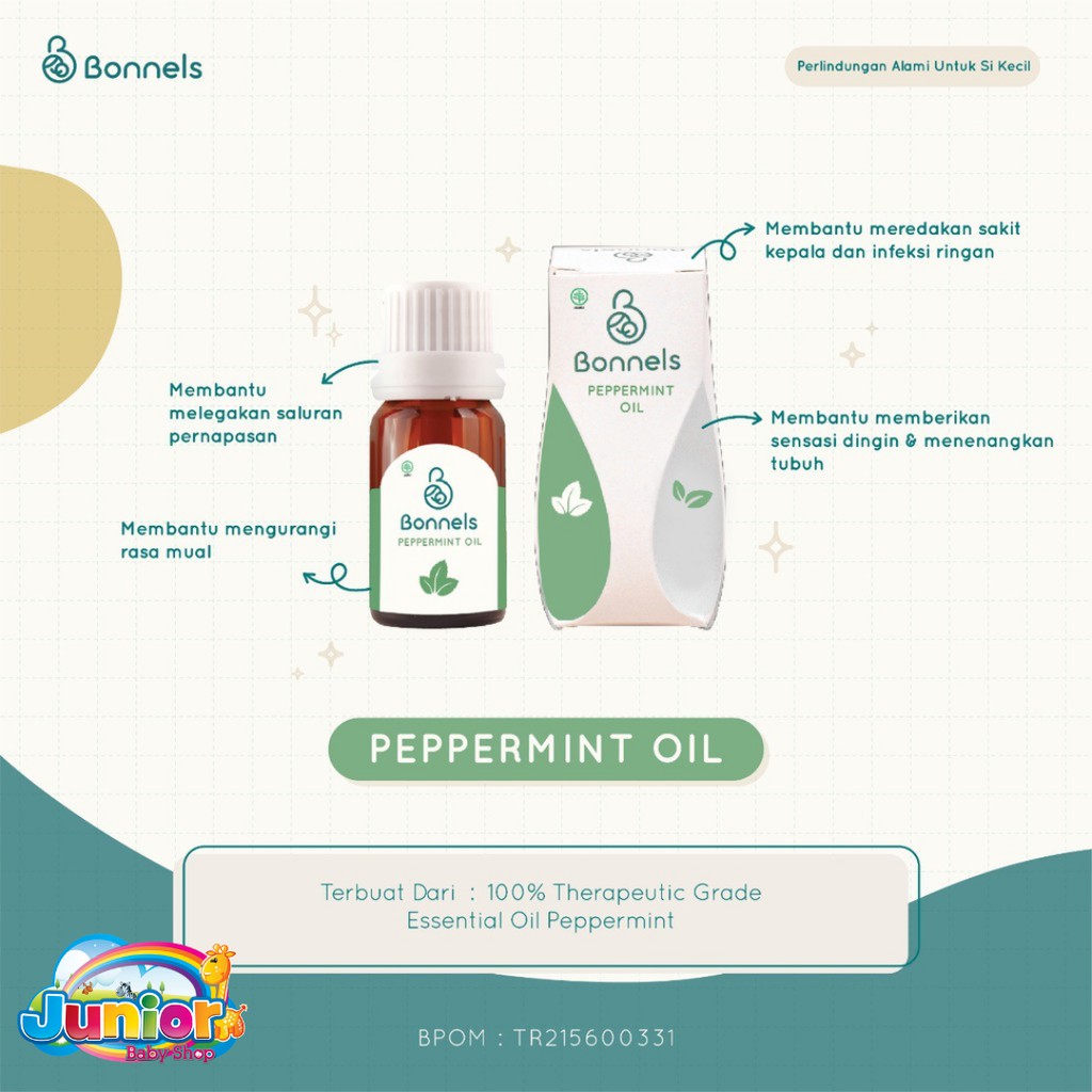 Bonnels Peppermint Essential Oil - Menenangkan