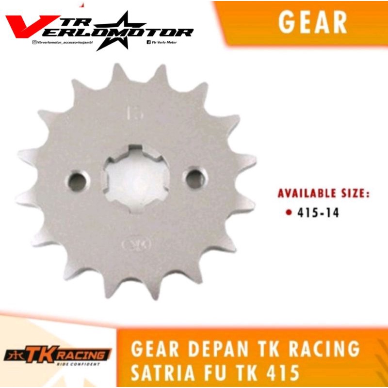 Gear depan TK satria Fu 415-14T