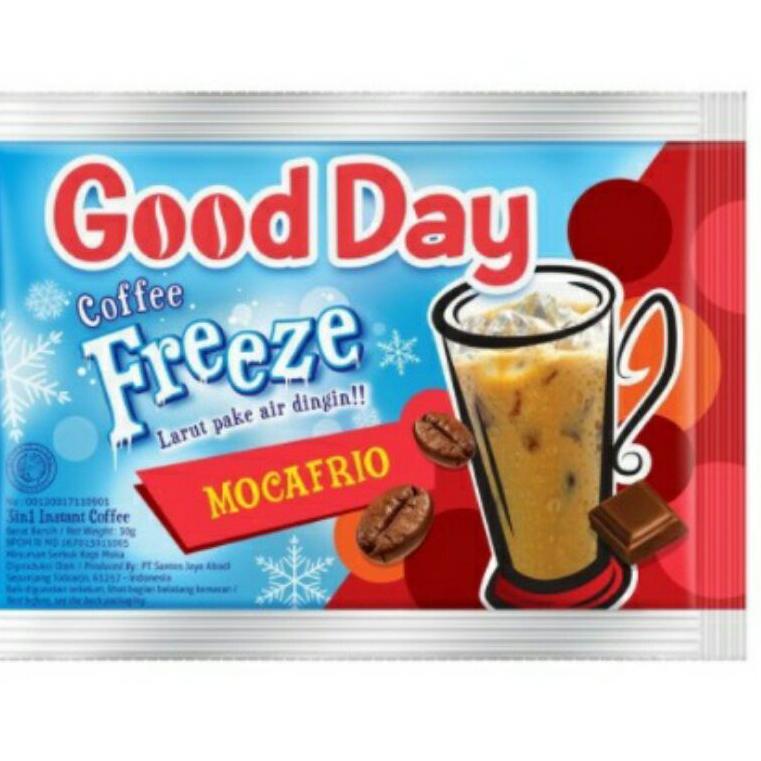 

HOT ♥️Krieger♥️ Good Day Freeze Mocafrio sachet 30gr All variant 2490 ぅ