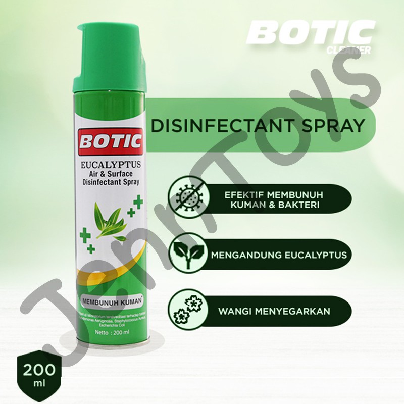 [JABODETABEK] JennToys - Disinfectan Spray Eucalyptus Semprotan disinfektan antivirus aerosol BOTIC