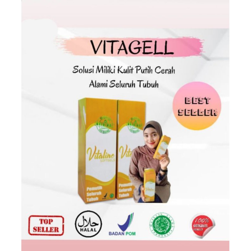 PEMUTIH SELURUH.TUBUH.|VITAGEL|VITALINE