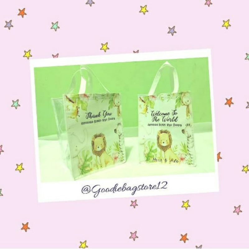 

Goodiebag Animal / tas Souvenir Ultah Animal / Animal kids
