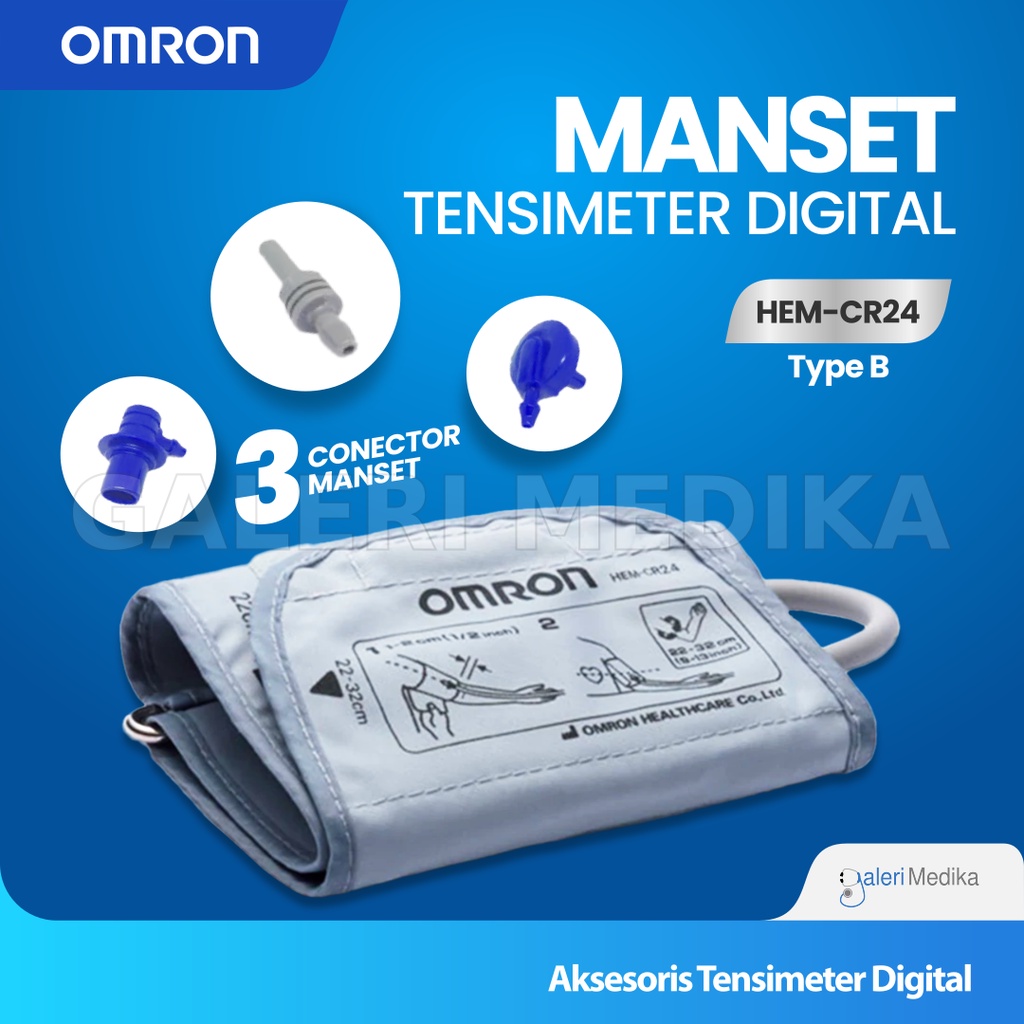 Omron HEM CR24 - Manset Flexible Original Omron Size M