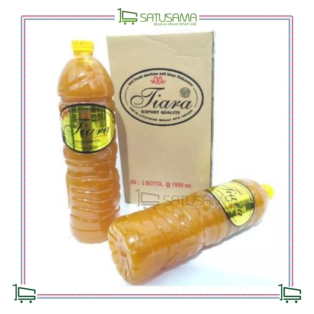 

Markisa Tiara 1500ml (1 dus / 2 botol) / satusama