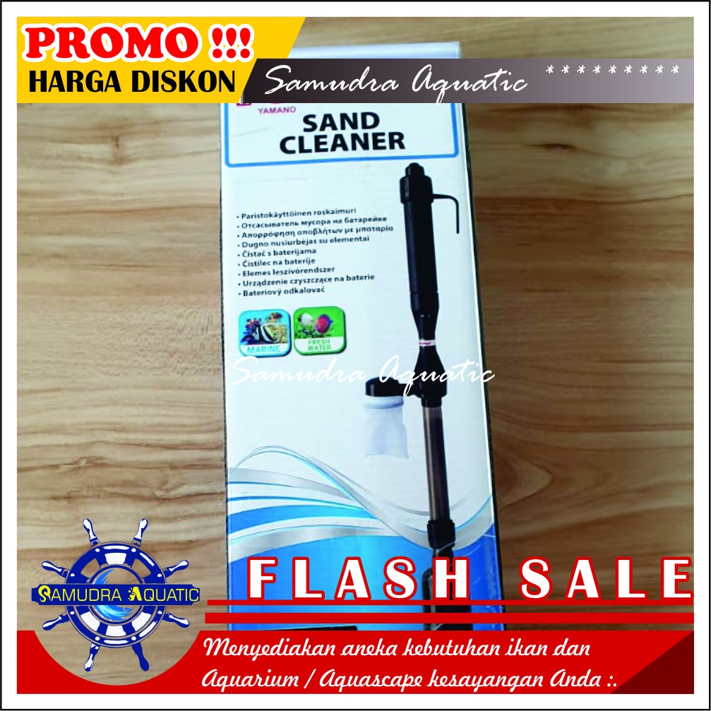 Alat Kuras Aquarium ELEKTRIK , Hand Pump BATERAI, Sand Cleaner Elektrik Batrai Portabel Baterai