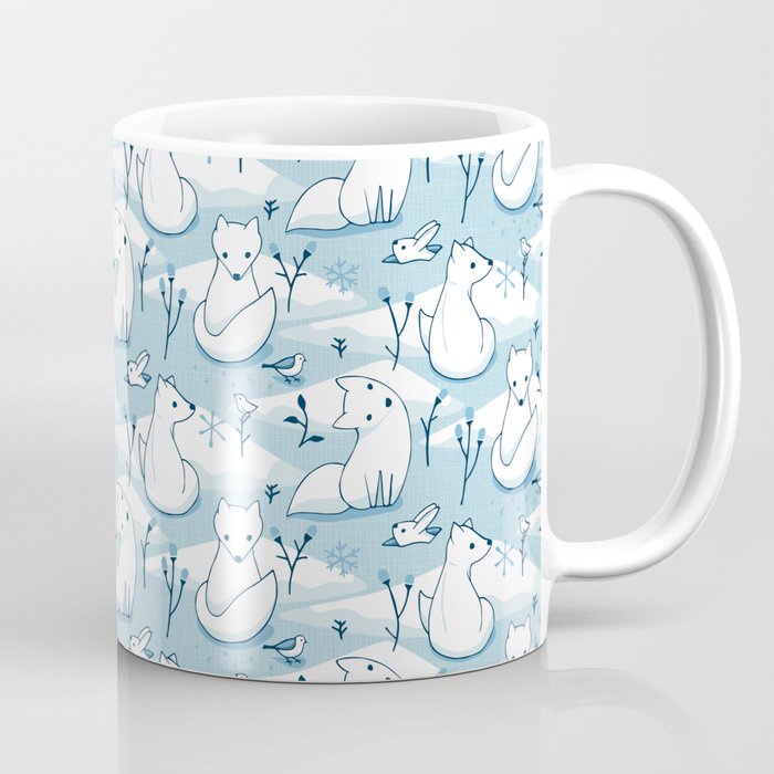 Mug Cangkir Arctic FoxBlue