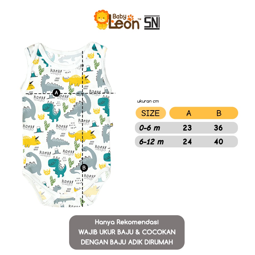 Jmsuit Bayi Jumper Bayi Lengan Kutung Jumpsuit Anak Bayi Balita Pakaian Kaos Baju Bayi BC-024SK-3