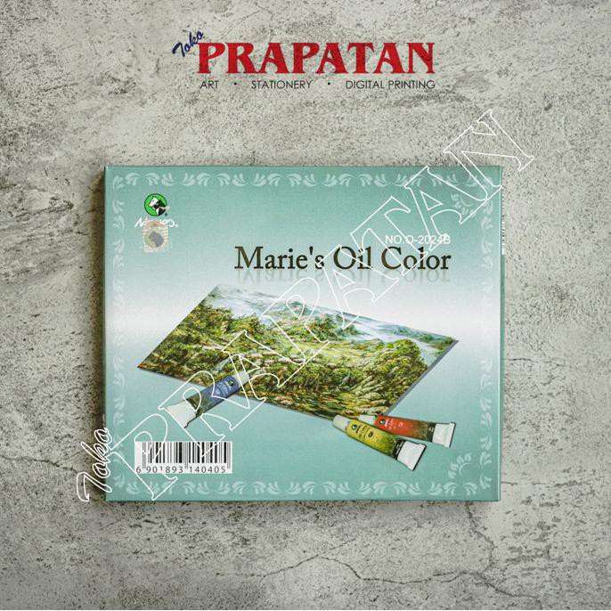 

Open Ds] Maries Oil Colour Set (24X12Ml) / Cat Minyak Maries Set