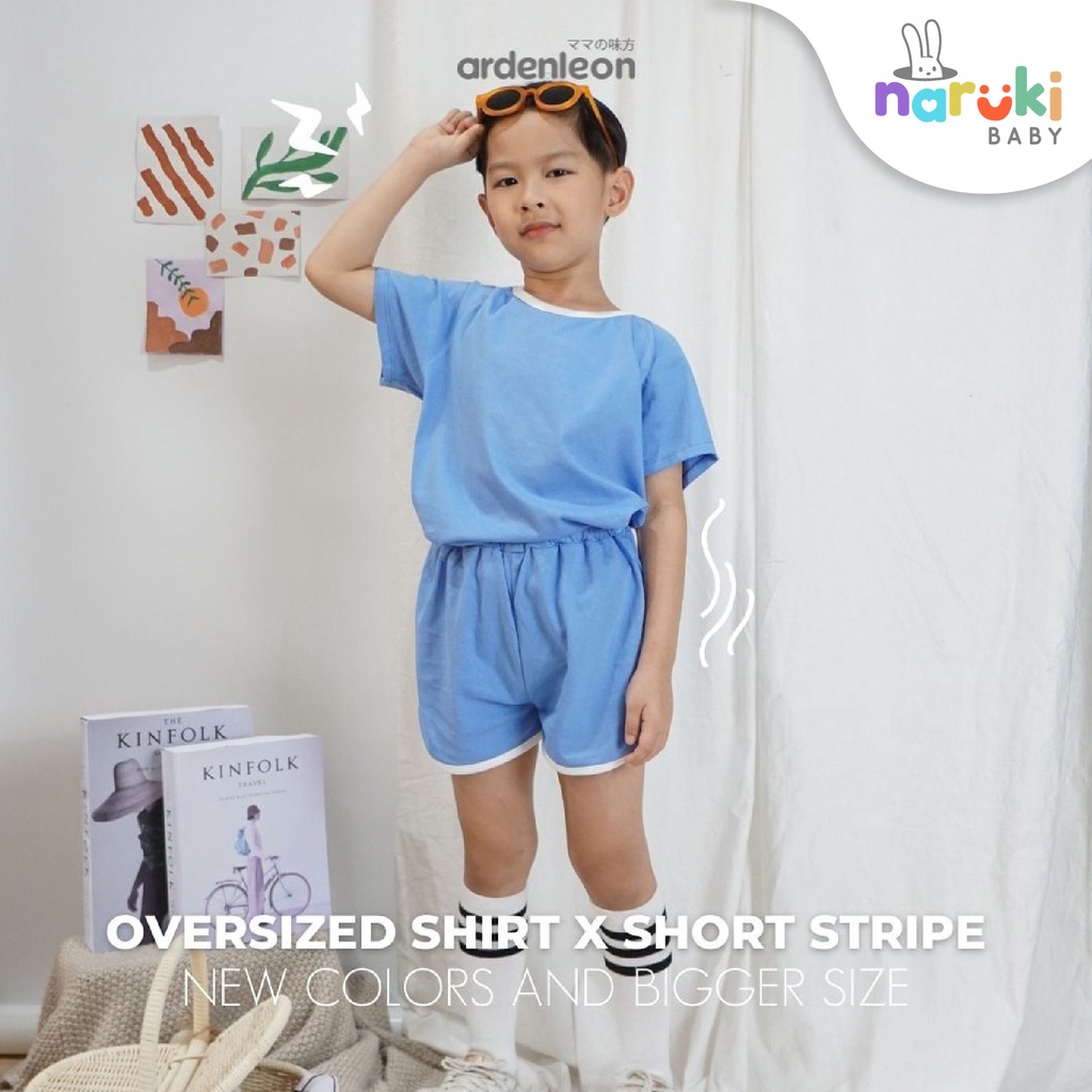 Ardenleon Oversized Shirt Kids Arden Leon Baju Kaos Anak (NEW COLOR)