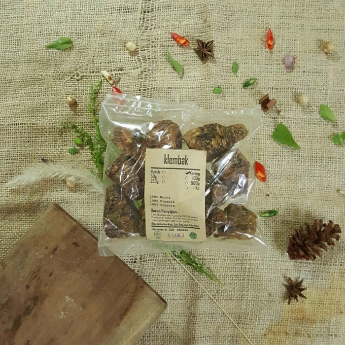 

KLEMBAK KELEMBAK 100 GRAM KERING - Rheum Officinale - MURNI - JS