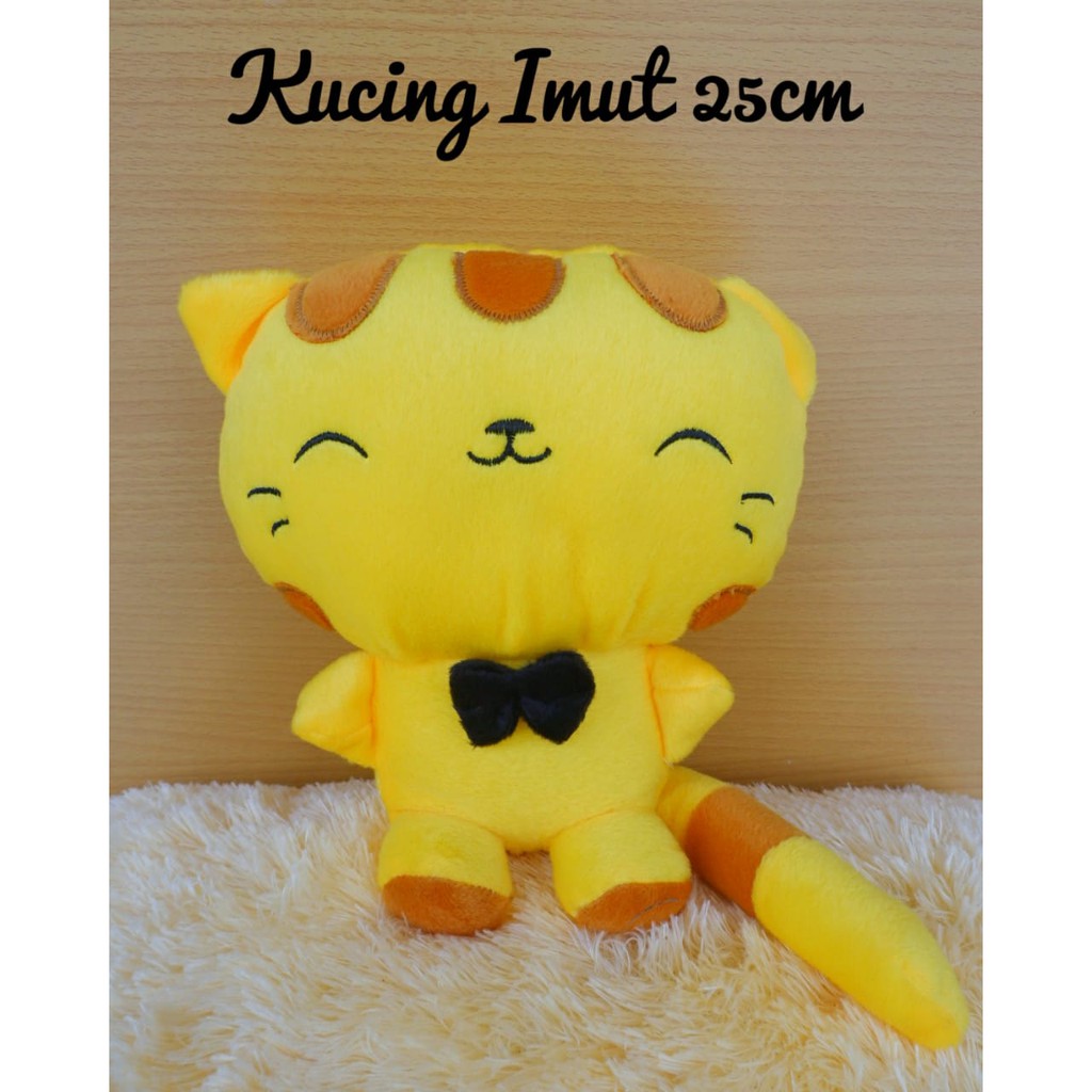 Boneka Kucing Lucu Imut Sni Kbc Toys Shopee Indonesia