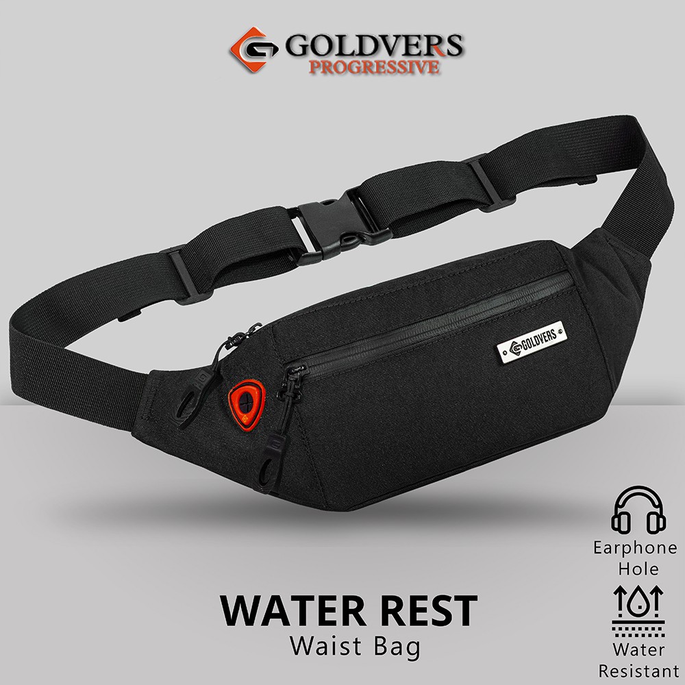 Tas Selempang Pria Waistbag Pria Waterproof Tas Pinggang Pria dan Wanita Casual Style Outdoor - DISTRIBUTORTAS