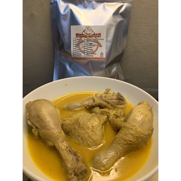 

Bumbu Gulai Ayam Asli Padang