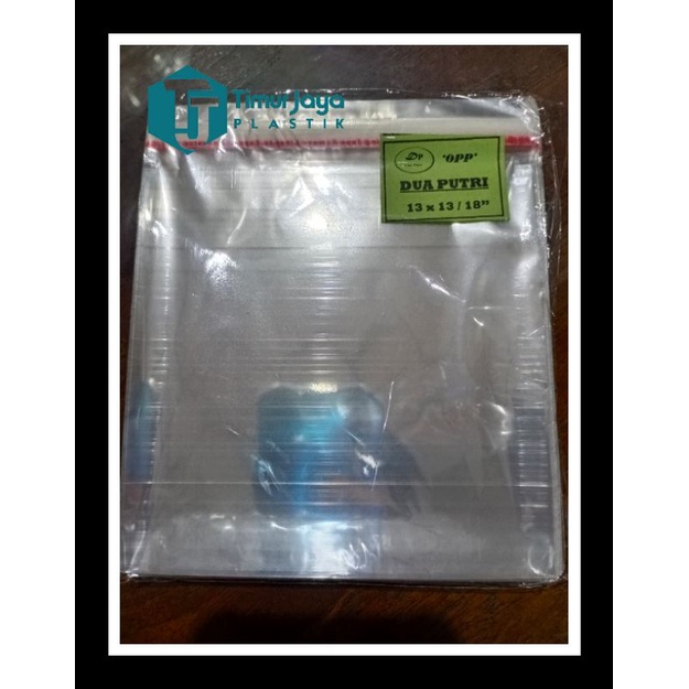 Plastik Opp 13x13 tebal mic 18 isi 100