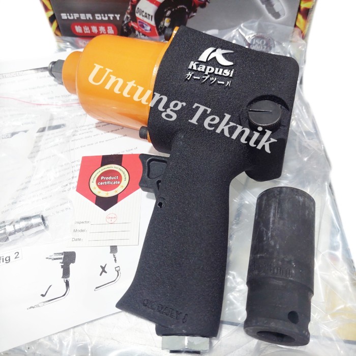 KAPUSI Air Impact Wrench 1/2" Twin Hammer Japan Original