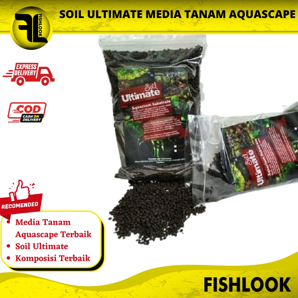 ultimate soil ultimatesoil media tanam aquascape