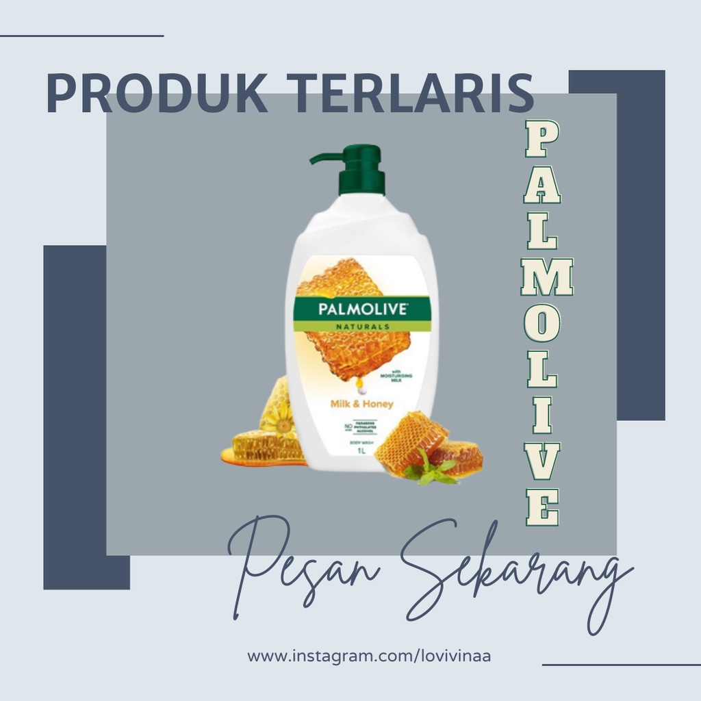 Jual Palmolive Naturals Honey & Milk Shower Gel/Sabun Mandi Susu 1 ...