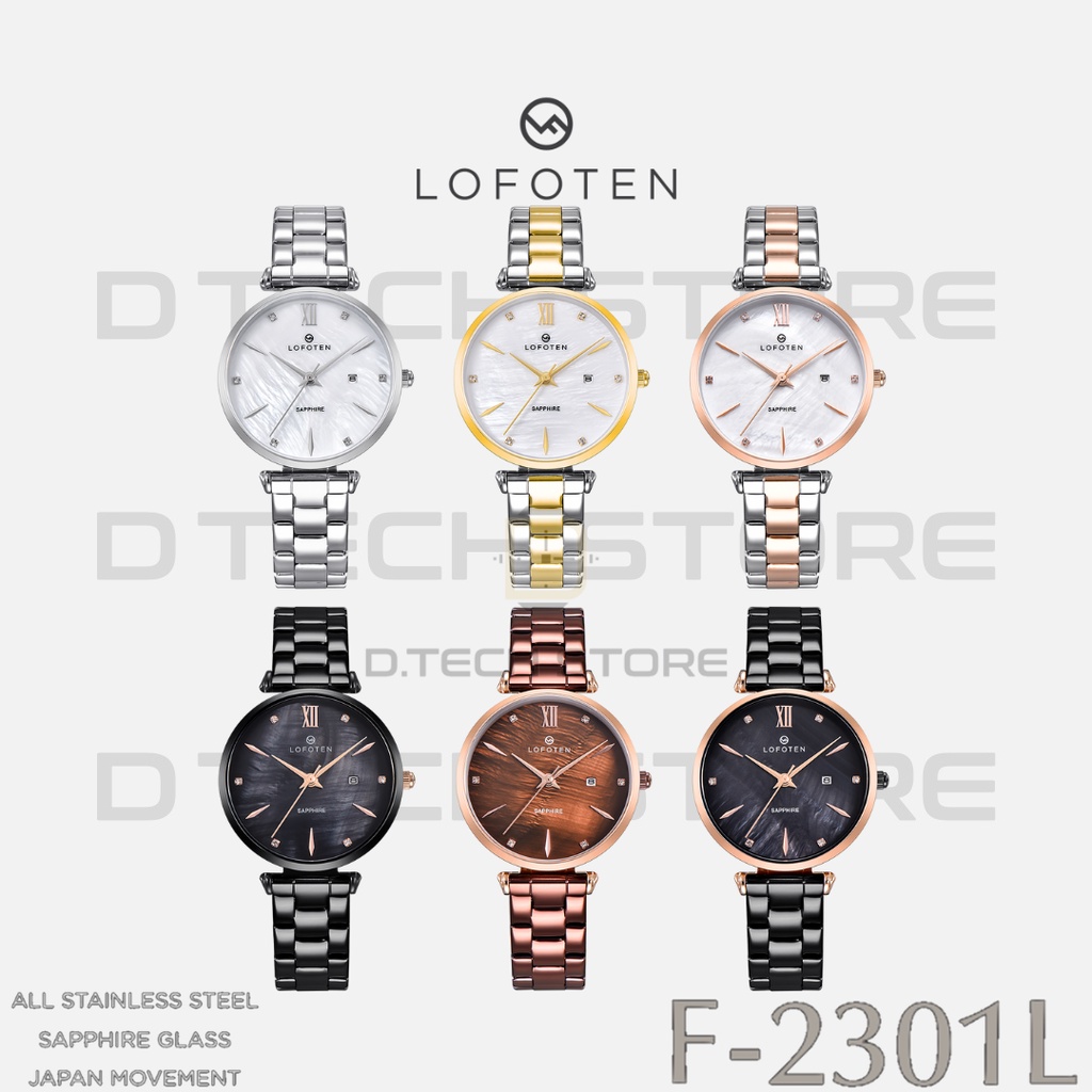 Jam Tangan Wanita LOFOTEN F-2301L Stainless Steel/F-2301L LOFOTEN Original 100%