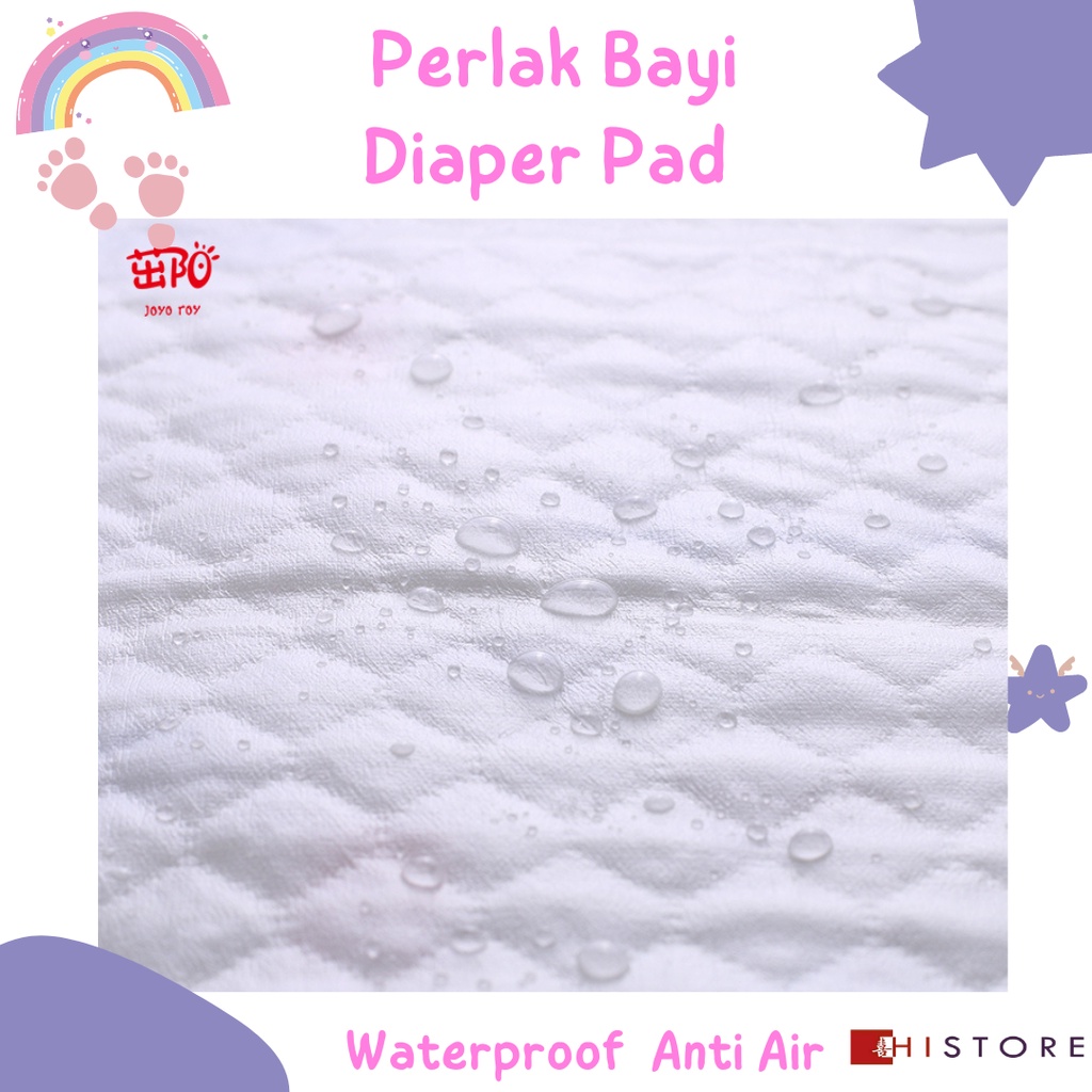 Perlak Bayi Bahan Katun dan Waterproof Diaper Pad ALAS Ompol